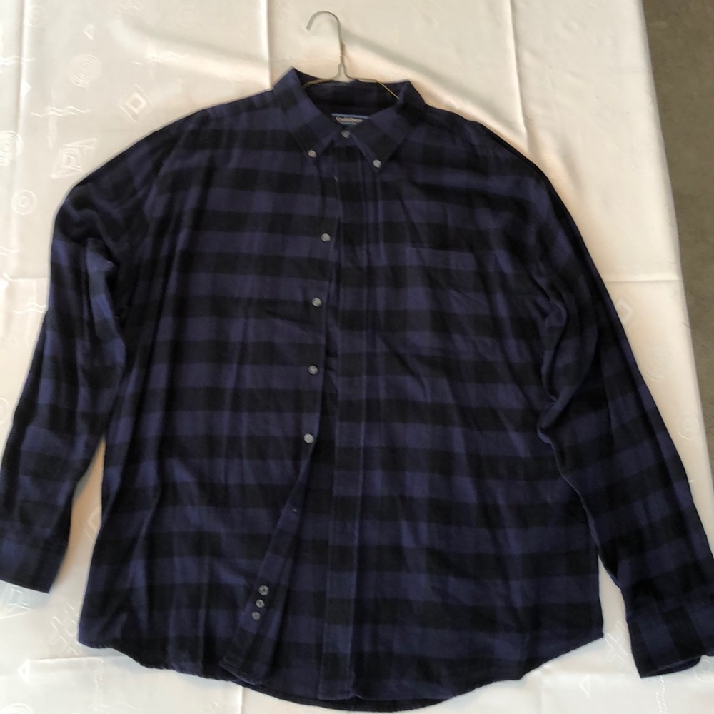 Men’s XXL long sleeve flannel button down shirt